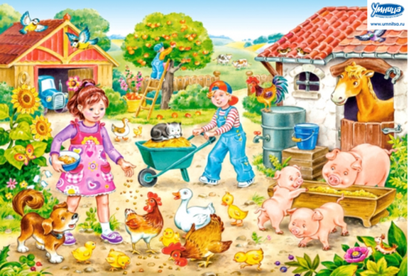 Пазл Castorland ферма (b-040087), 40 дет.