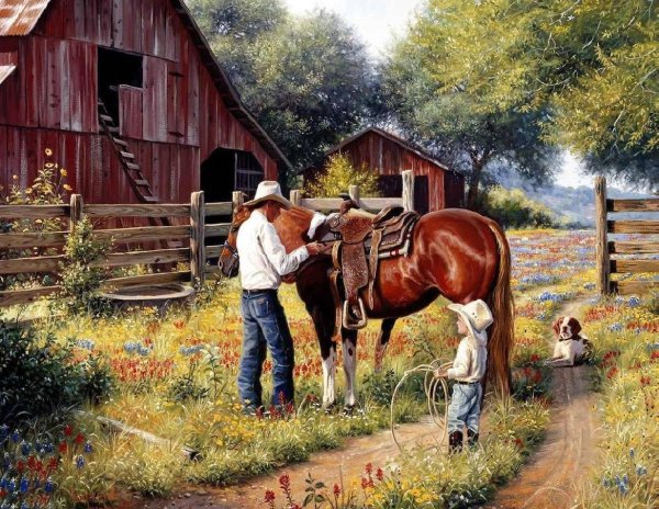 Американский художник Марк Китли (Mark Keathley)