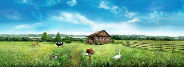 Домашние животные на ферме