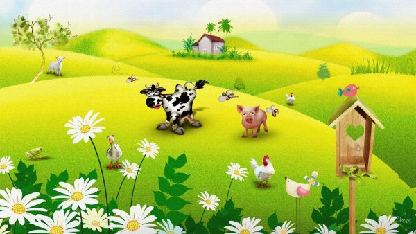 Деревенский двор