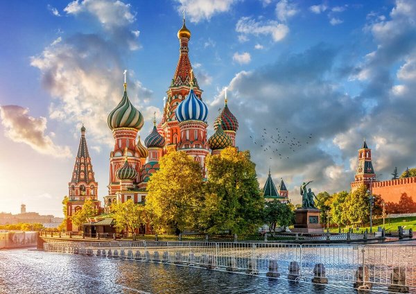 Красная площадь лето