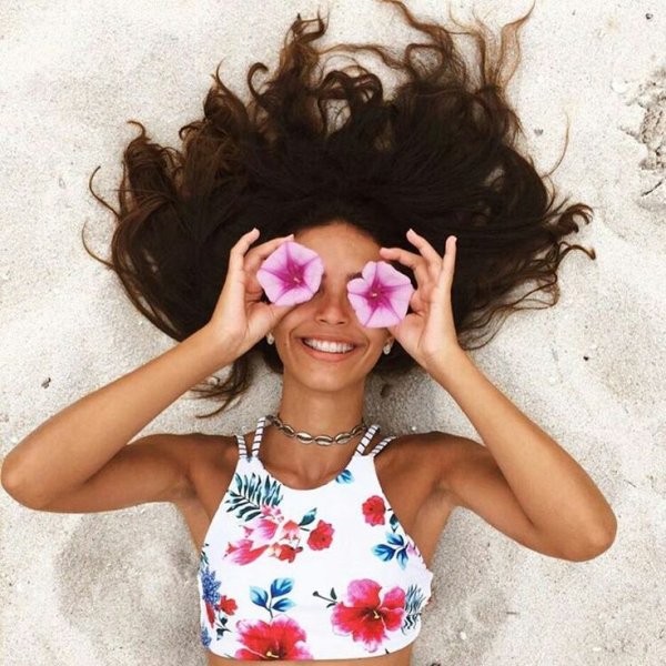 Креативная фотосессия на пляже