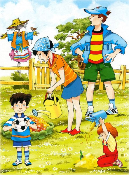 Сюжетные картины для детей 2-3 лет