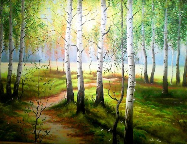 Рисунок на тему природа