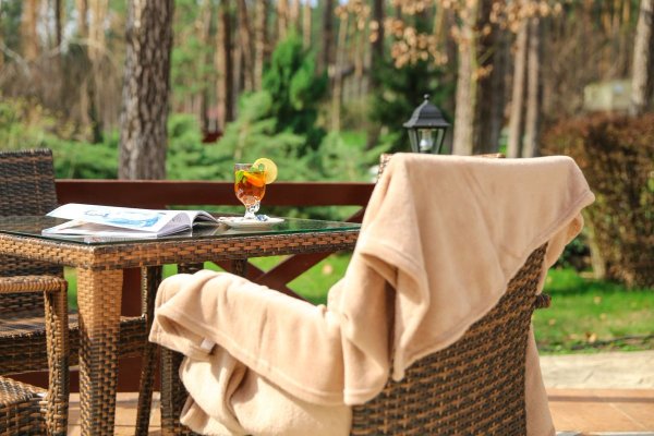 Чаепитие на террасе