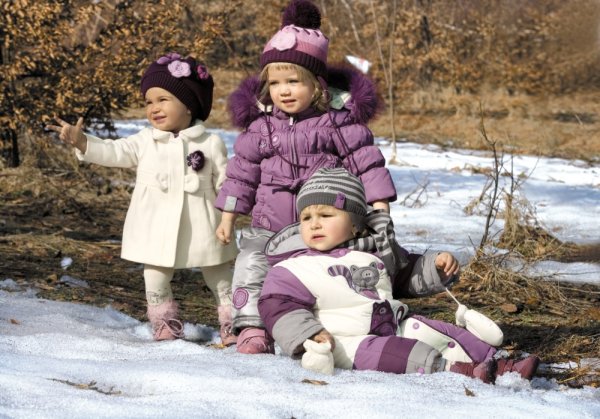 Одежда для зимней прогулки для детей