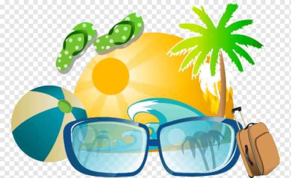 Лето дети загорают