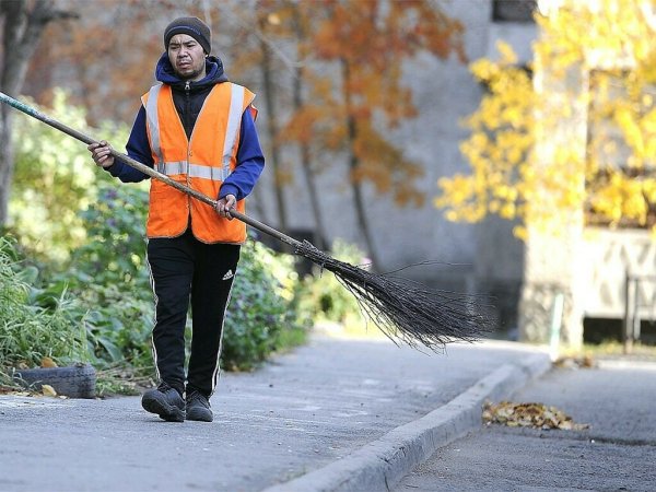 Уборщики дворники
