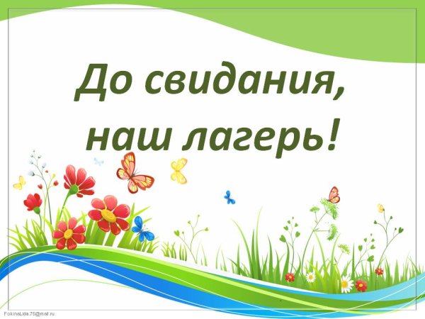 Досвидания школьтный лвагерь