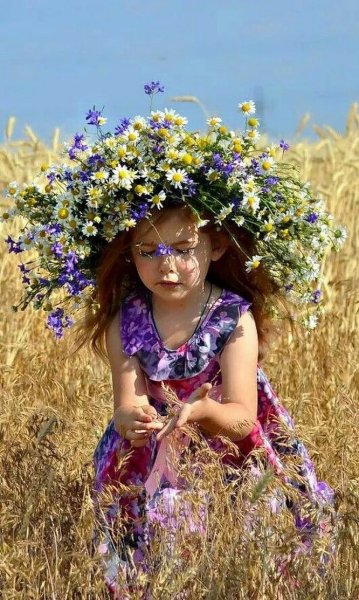 Цветы для детей