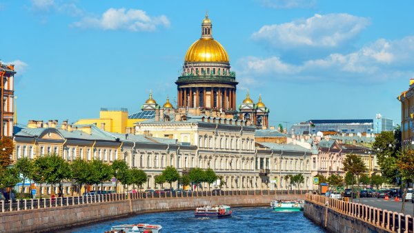 Река мойка Исаакиевский собор