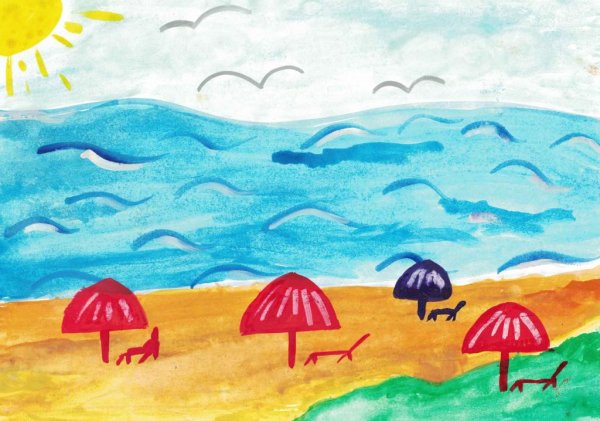 Рисунки на летнюю тему
