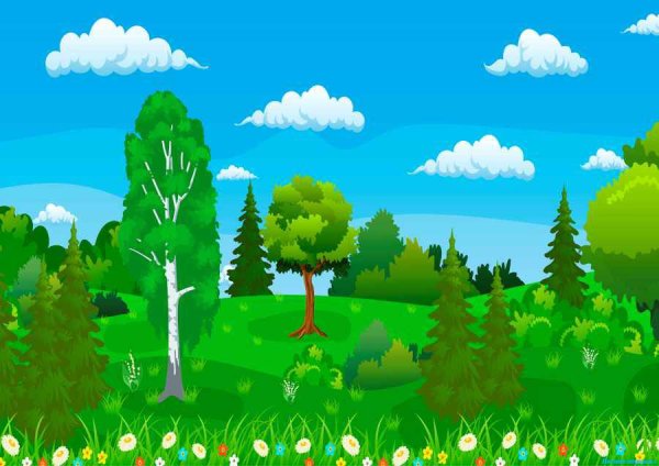 Рисунок леса