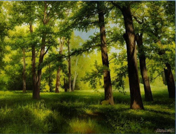 Пейзажи художника Александра Болотов