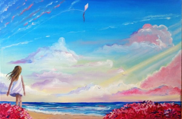 Дети на воздушном шаре