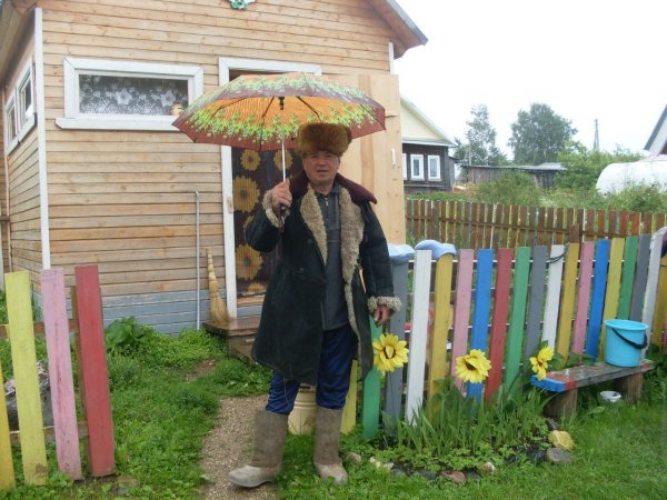 На даче Холодное лето