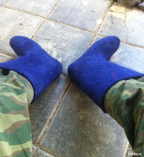 Валенки прикольные