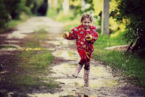 Дождливо для детей