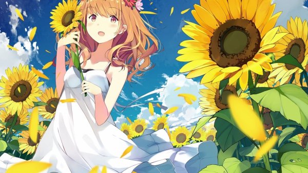 Аниме фон рай