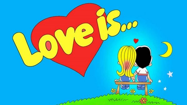 Надпись лов из