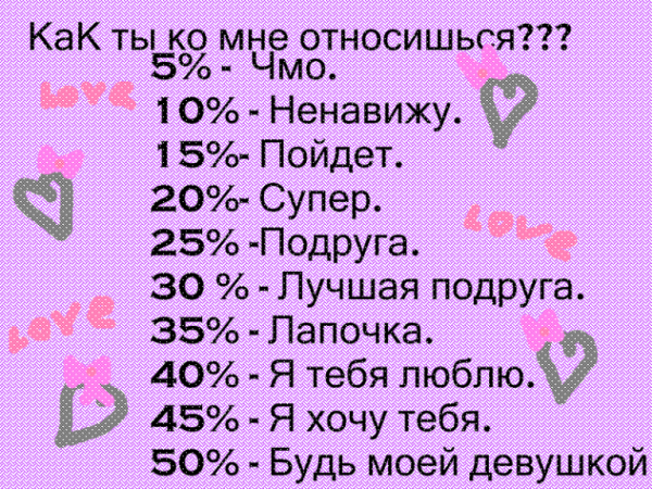 Вопросы для подруги