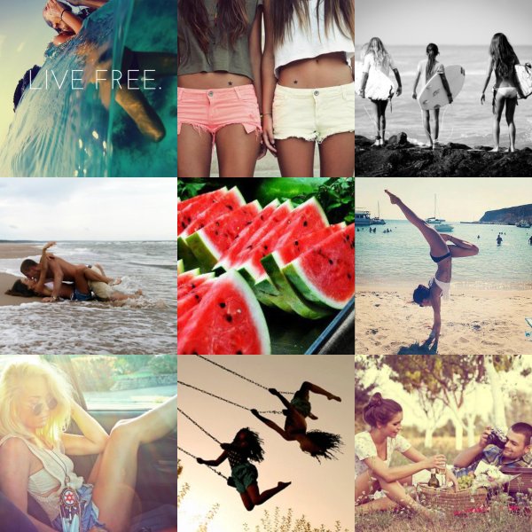 Классные летние обои