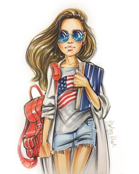 Inslee Haynes фэшн иллюстратор