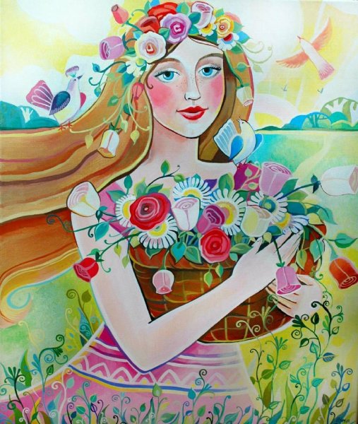 Женский образ на осень