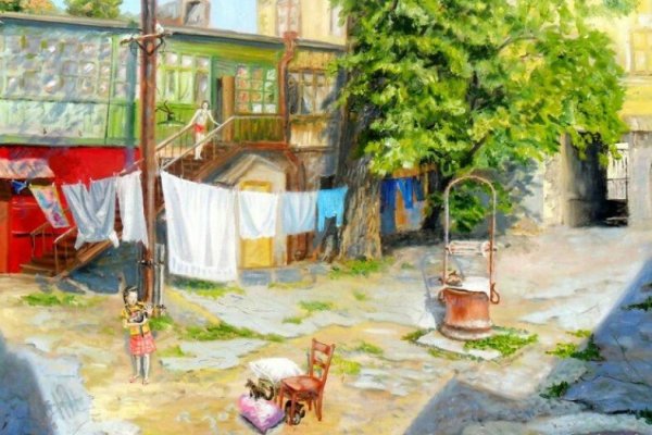 Тихий Одесский дворик