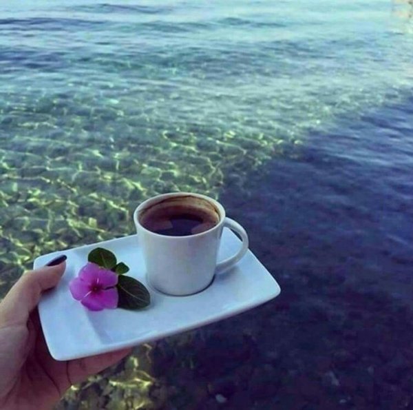 Кофе и море