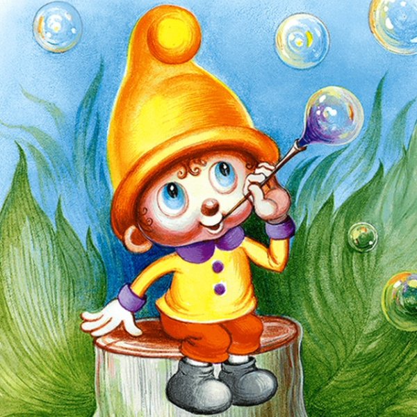 Гномик рисунок