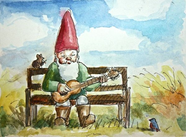 Леший старичок Лесовичок