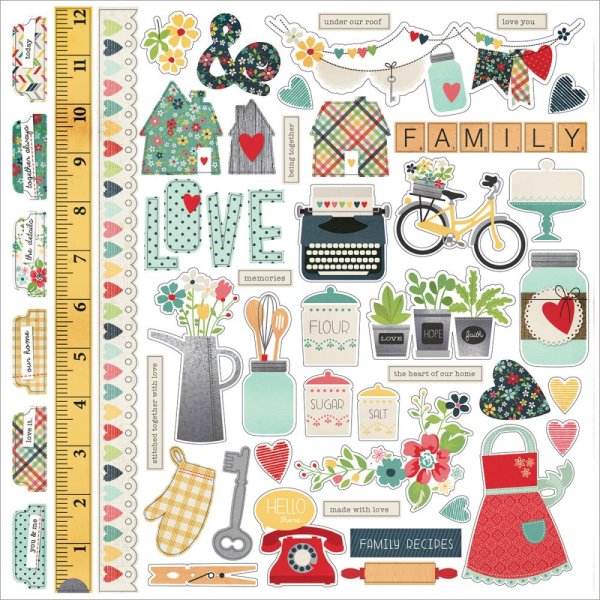 Скрапбукинг наклейки