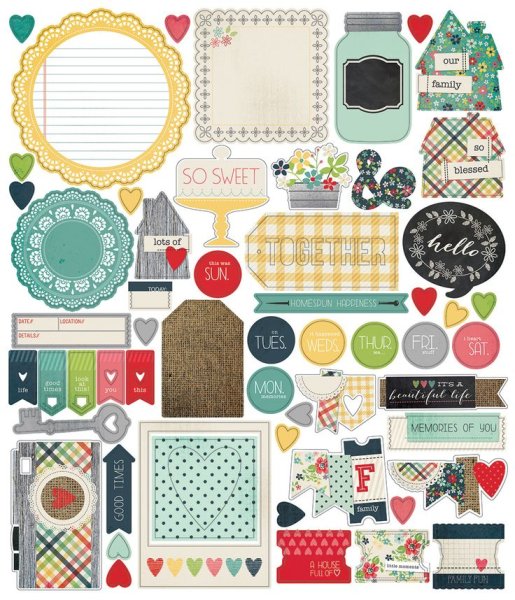 Элементы для скрапбукинга