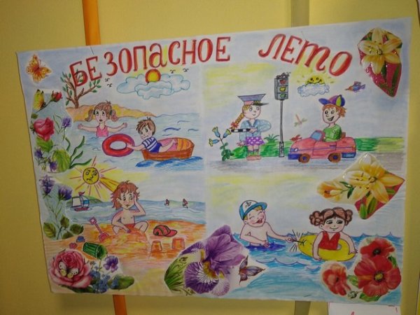 Летние иллюстрации для детей