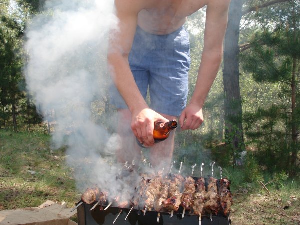 Шашлыки на даче