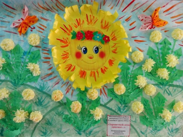 Коллективное рисование в детском саду