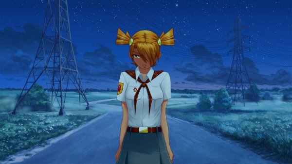 Вечерний костер Бесконечное лето