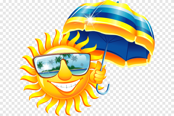 Анекдоты про лето в картинках