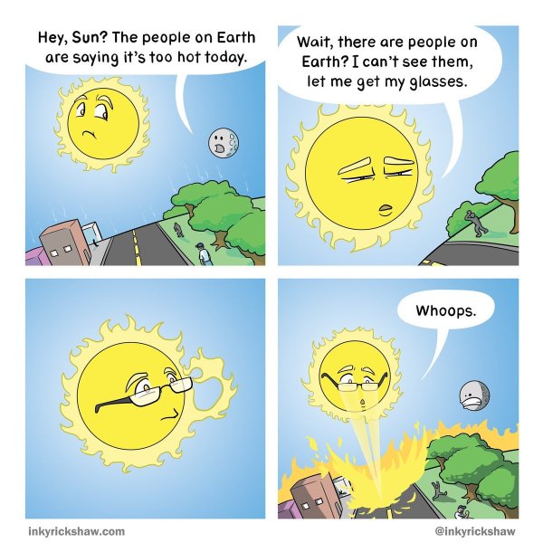 Шутки про жару