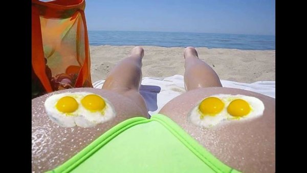 Карикатуры про лето