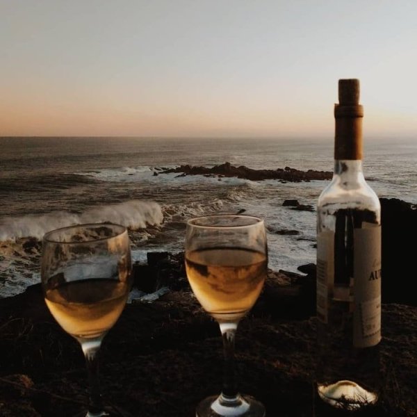 Вино на закате