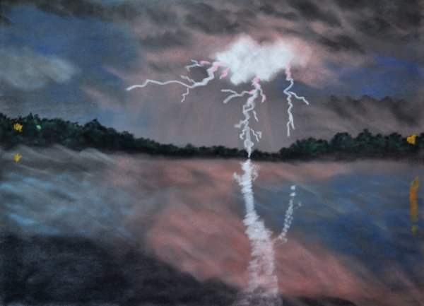 Гроза рисунок