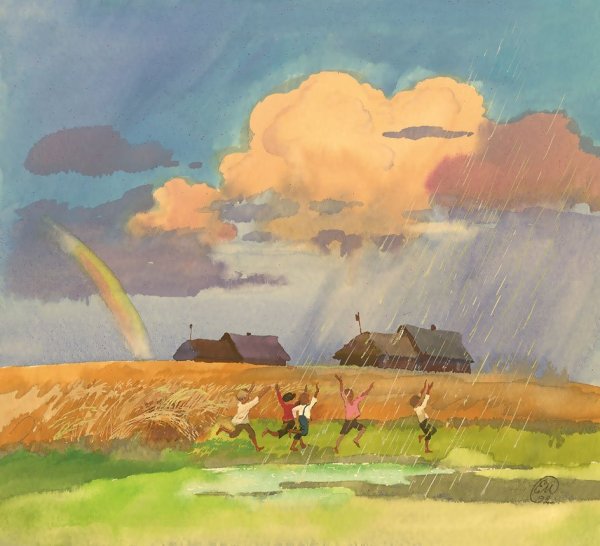 Весенний Гром Тютчев