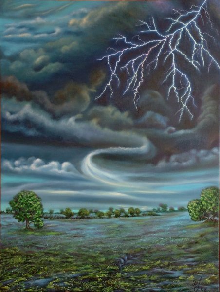 Шехавцев Николай Андреевич картины гроза