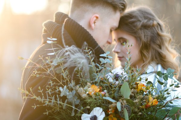 Ромашка сердечком