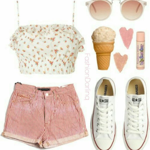 Луки одежды для подростков на лето