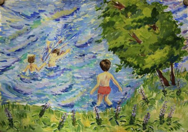 Лето иллюстрация