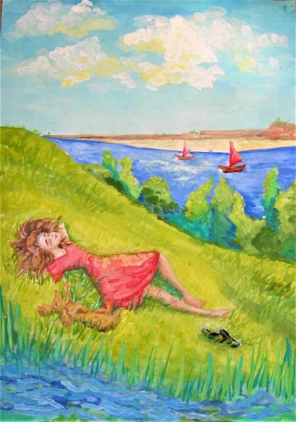 Вот оно какое наше лето выставка в детском саду