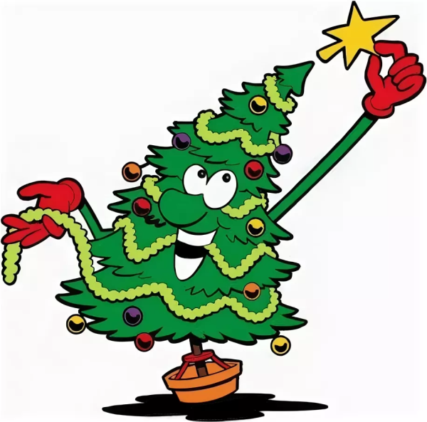 Веселая елочка